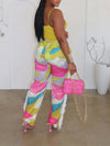 Gorgeousladie Fringe Combo Printed Pants