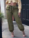 Tied Cargo Pants