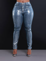 Metallic Jeans