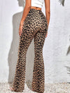 Leopard Flared Pants