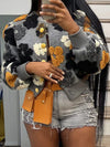 Gorgeousladie Floral Bomber Jacket